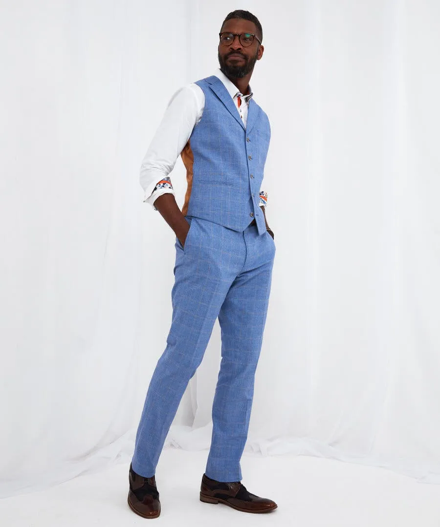 Sensational Check Waistcoat