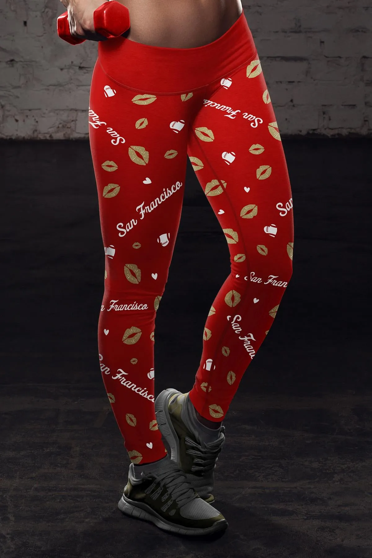 SF Lovin Kisses FB Leggings