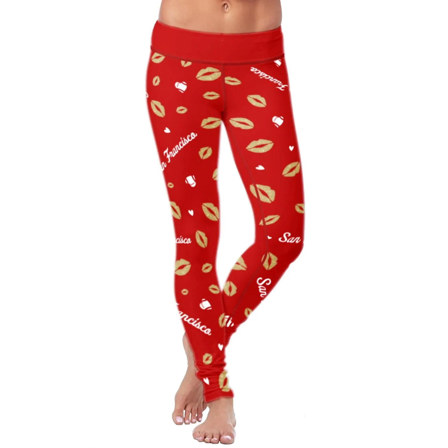 SF Lovin Kisses FB Leggings