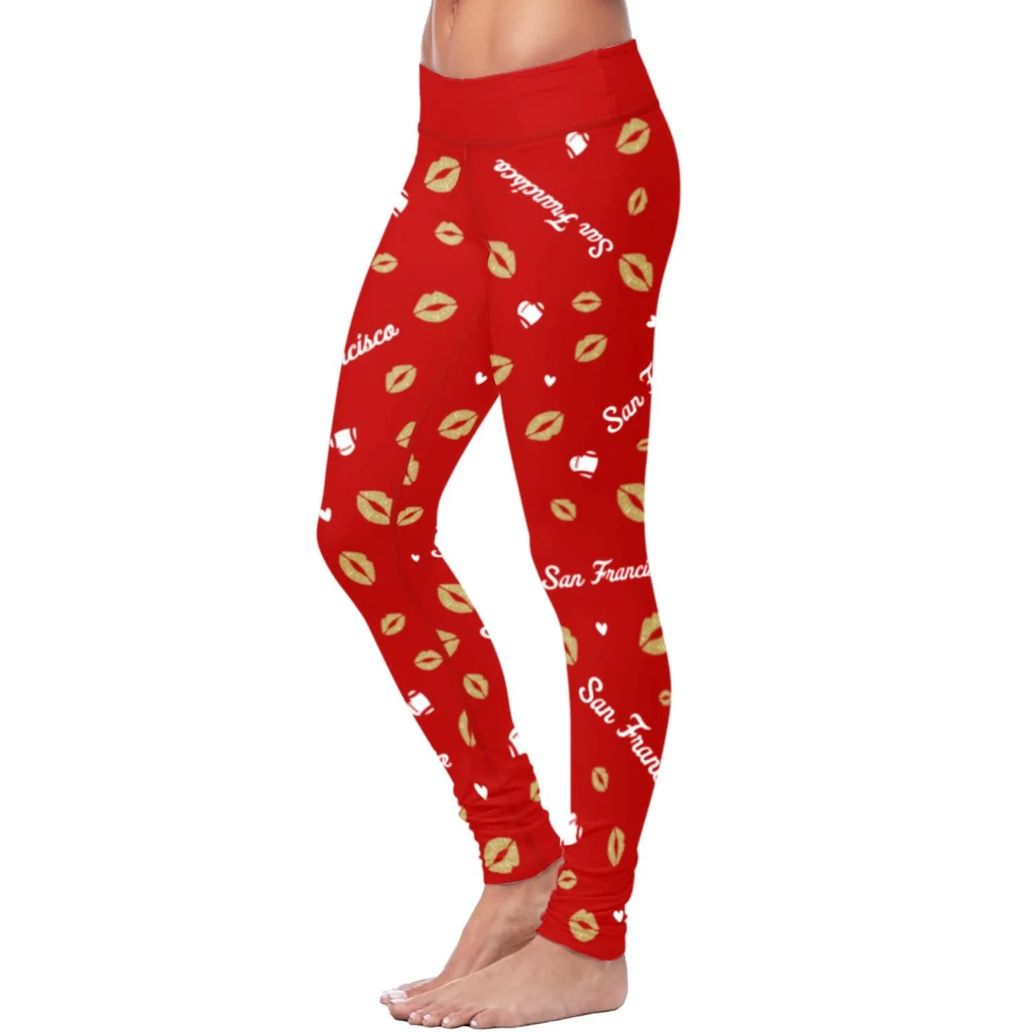 SF Lovin Kisses FB Leggings