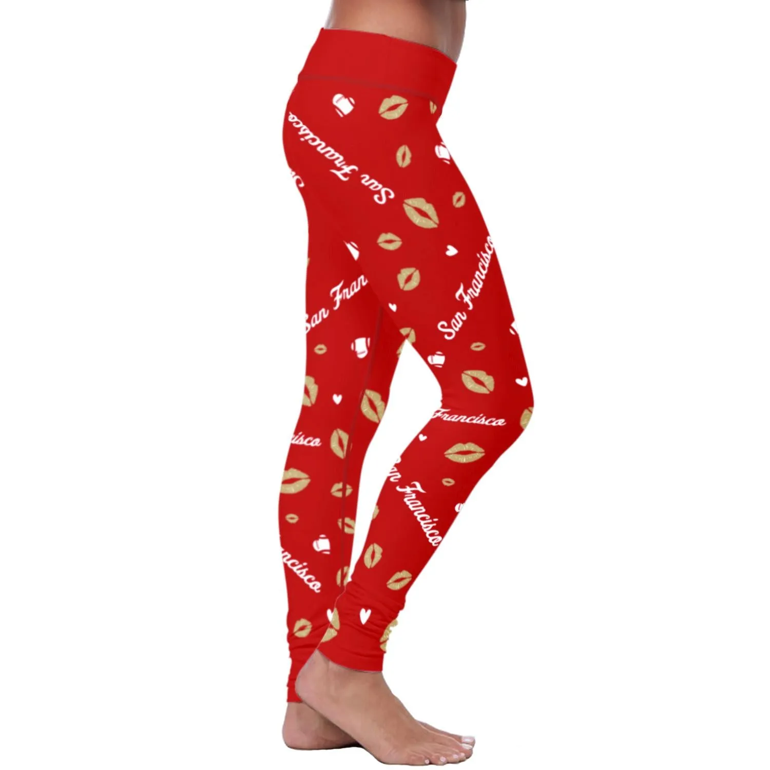 SF Lovin Kisses FB Leggings