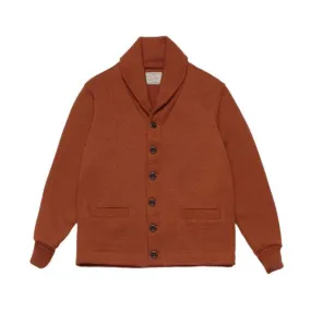 Shawl Sweater Coat - Burnt Orange