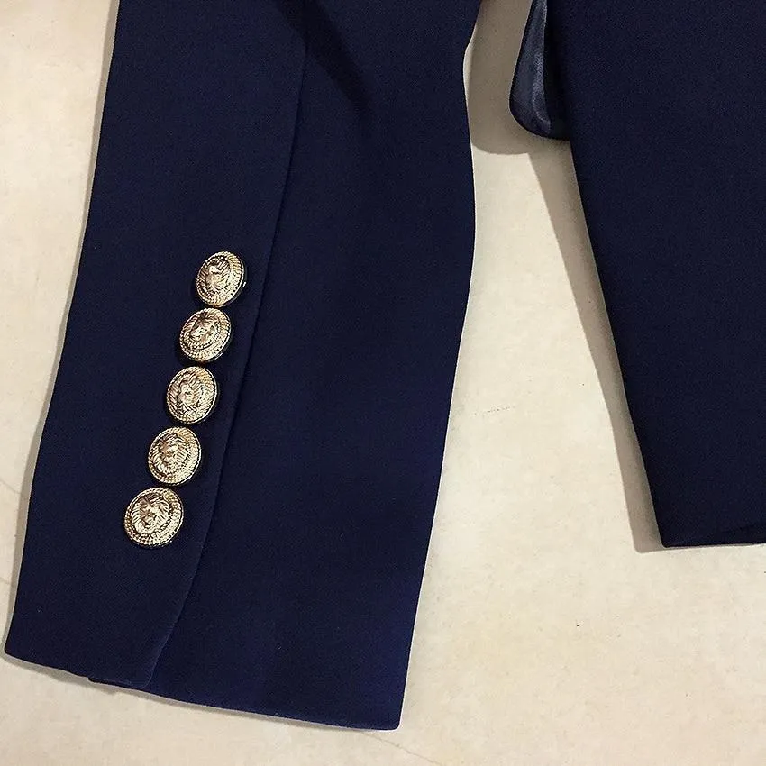 Sign It Navy Blue Women's Blazer