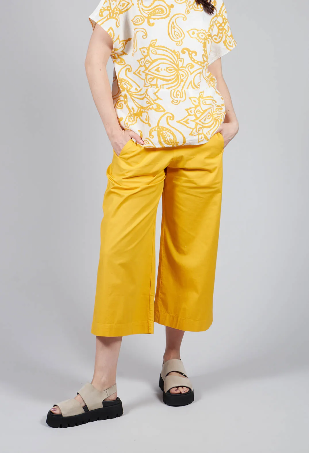 Skara Trousers in Curcuma