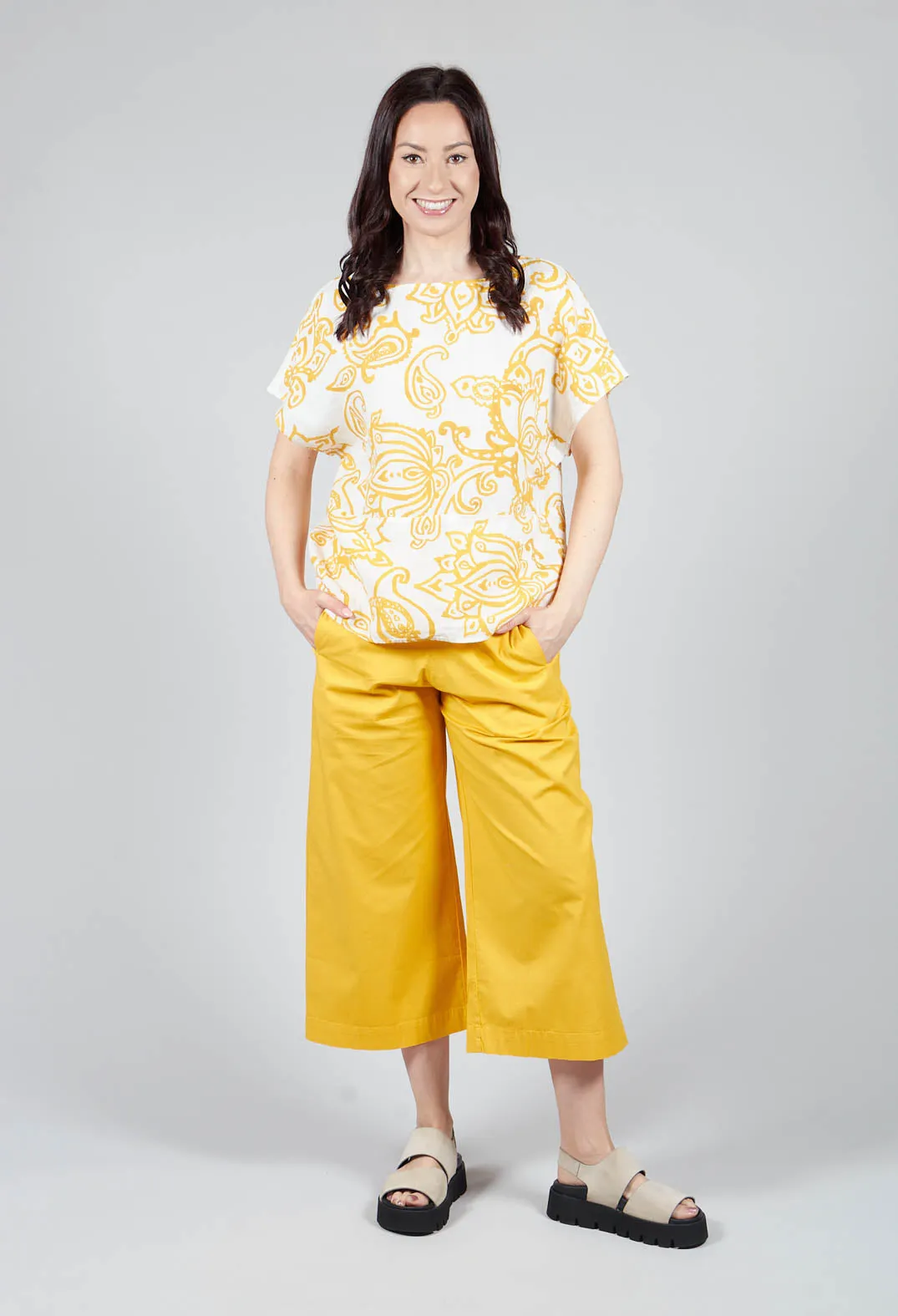 Skara Trousers in Curcuma