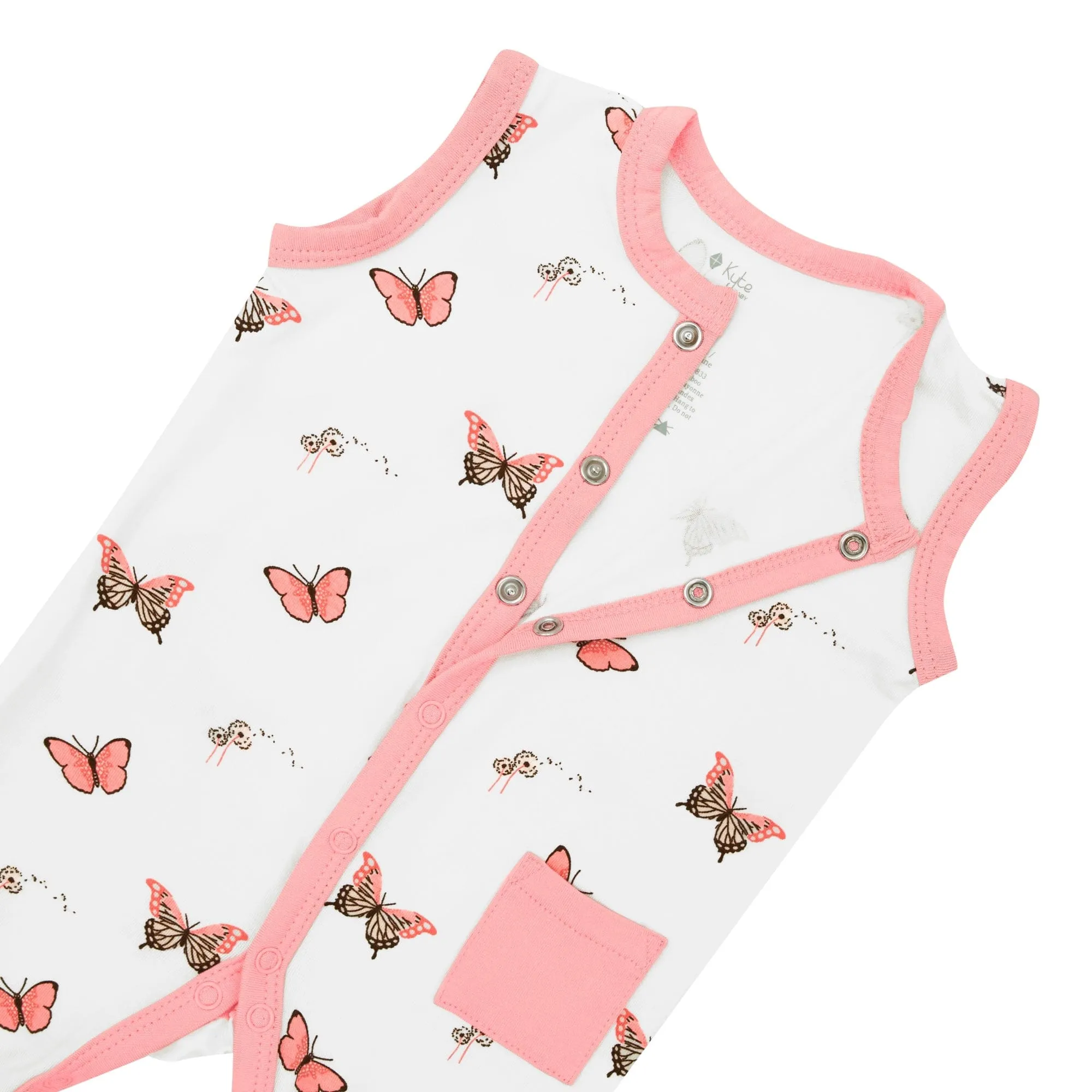 Sleeveless Romper in Butterfly