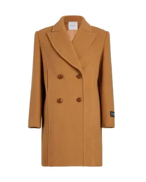 Soft Tailored Coat - Biscuit 