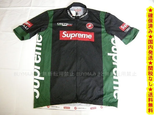 Supreme  |2019SS ◆ Size M ◆ Supreme Castelli Cycling Jersey Black