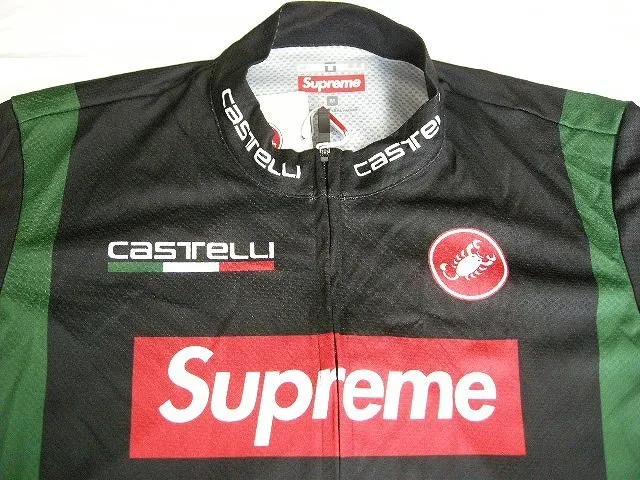 Supreme  |2019SS ◆ Size M ◆ Supreme Castelli Cycling Jersey Black