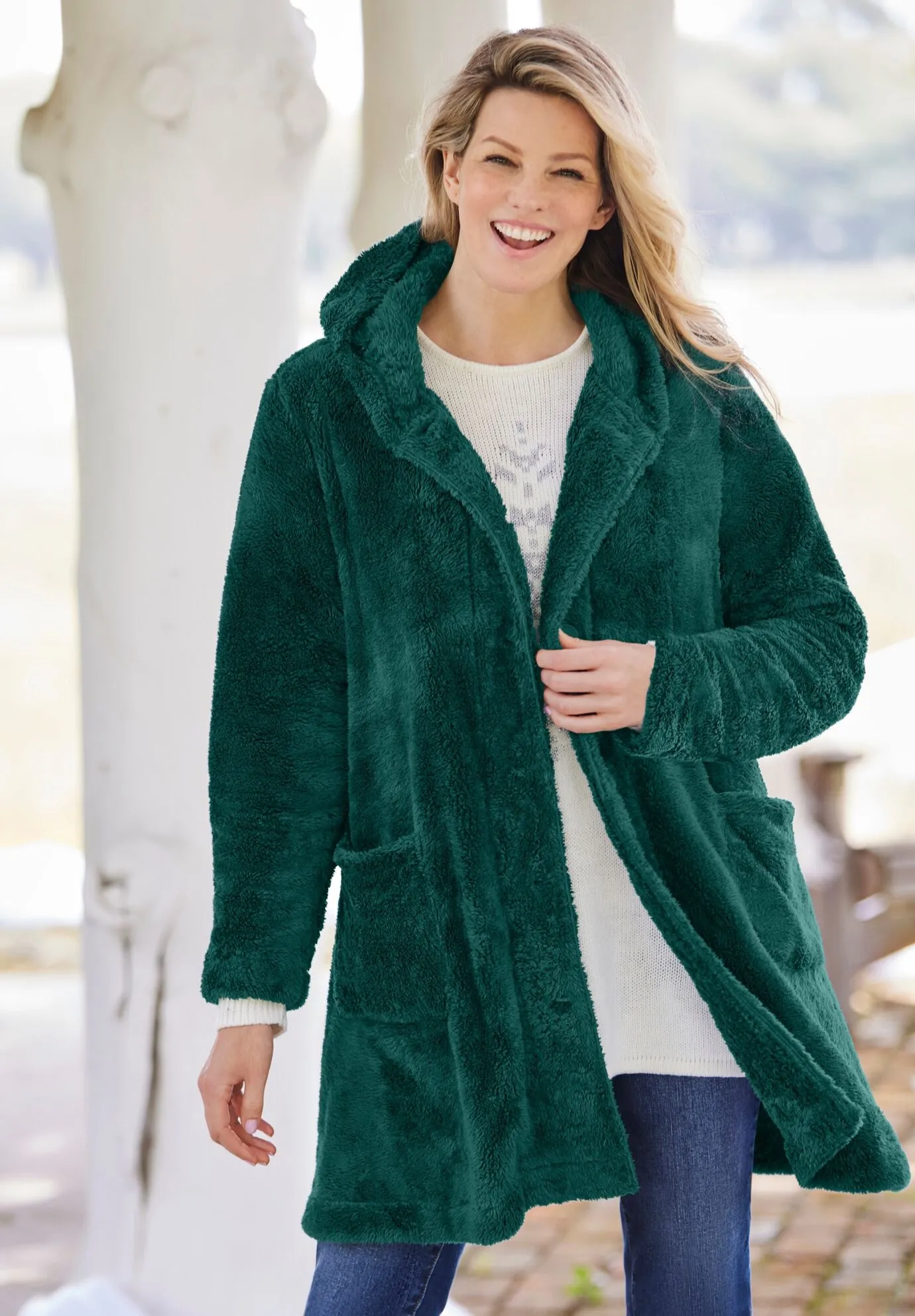 Swing Fleece Coat