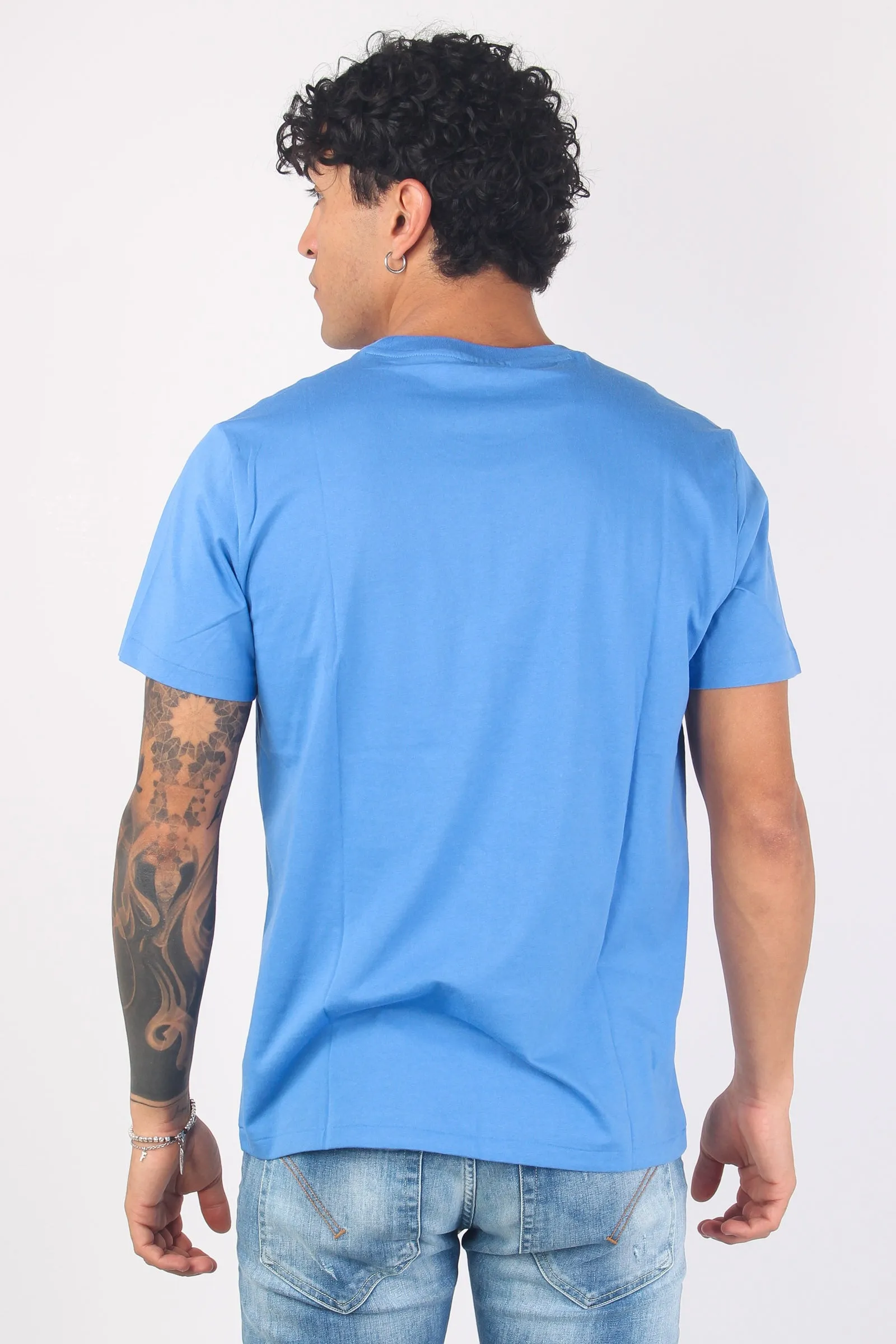 T-shirt Cotone Underwear England Blue