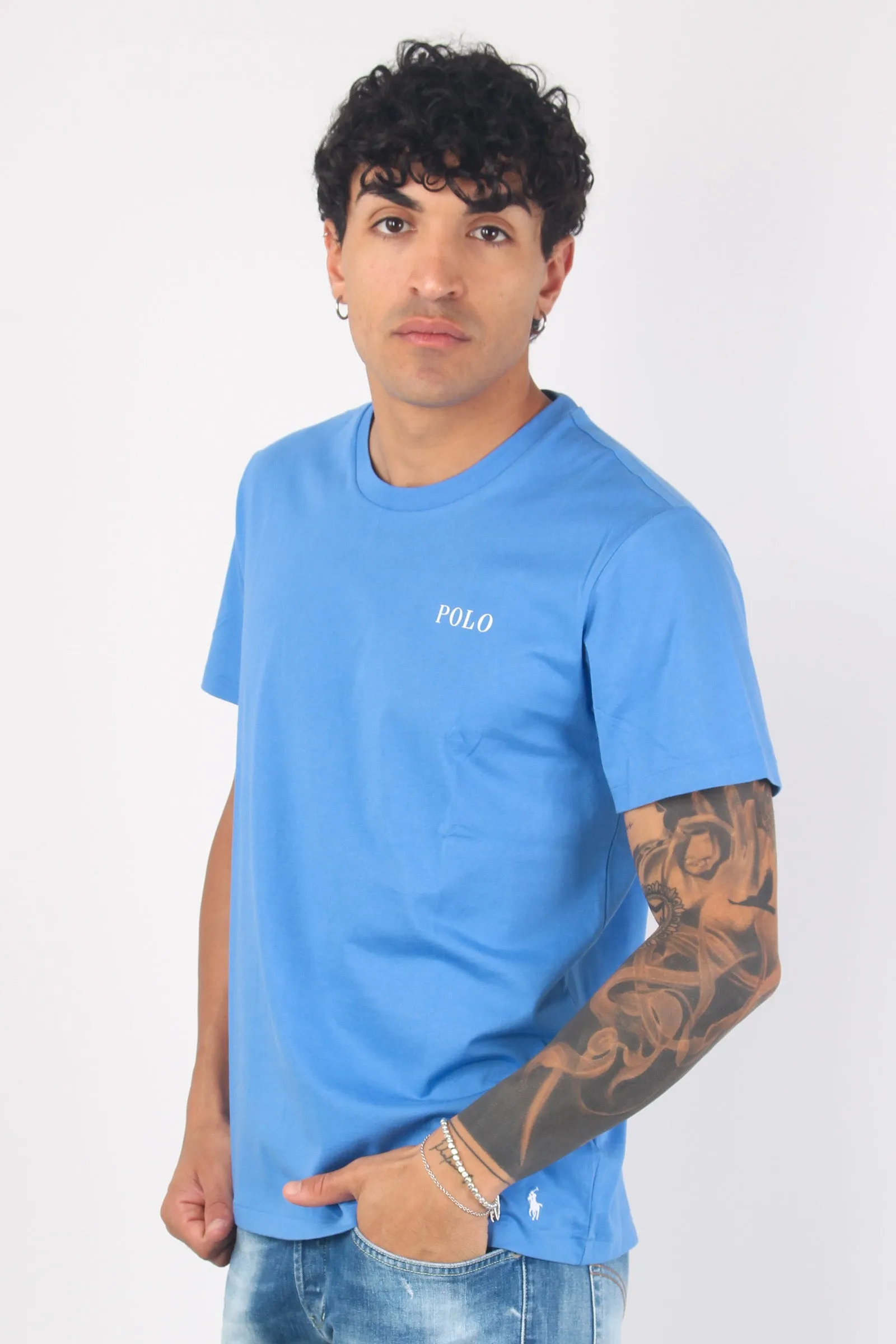 T-shirt Cotone Underwear England Blue