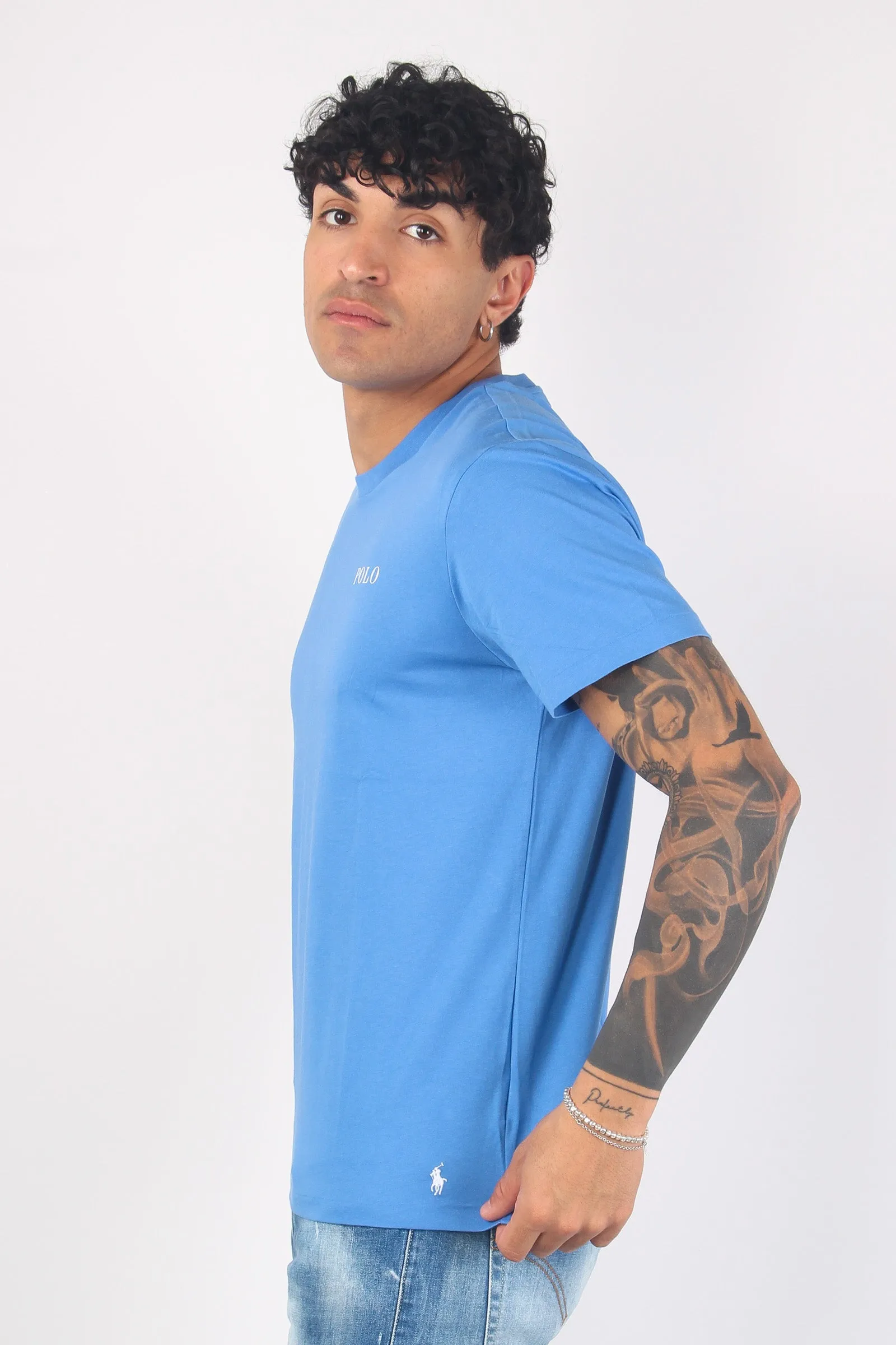 T-shirt Cotone Underwear England Blue