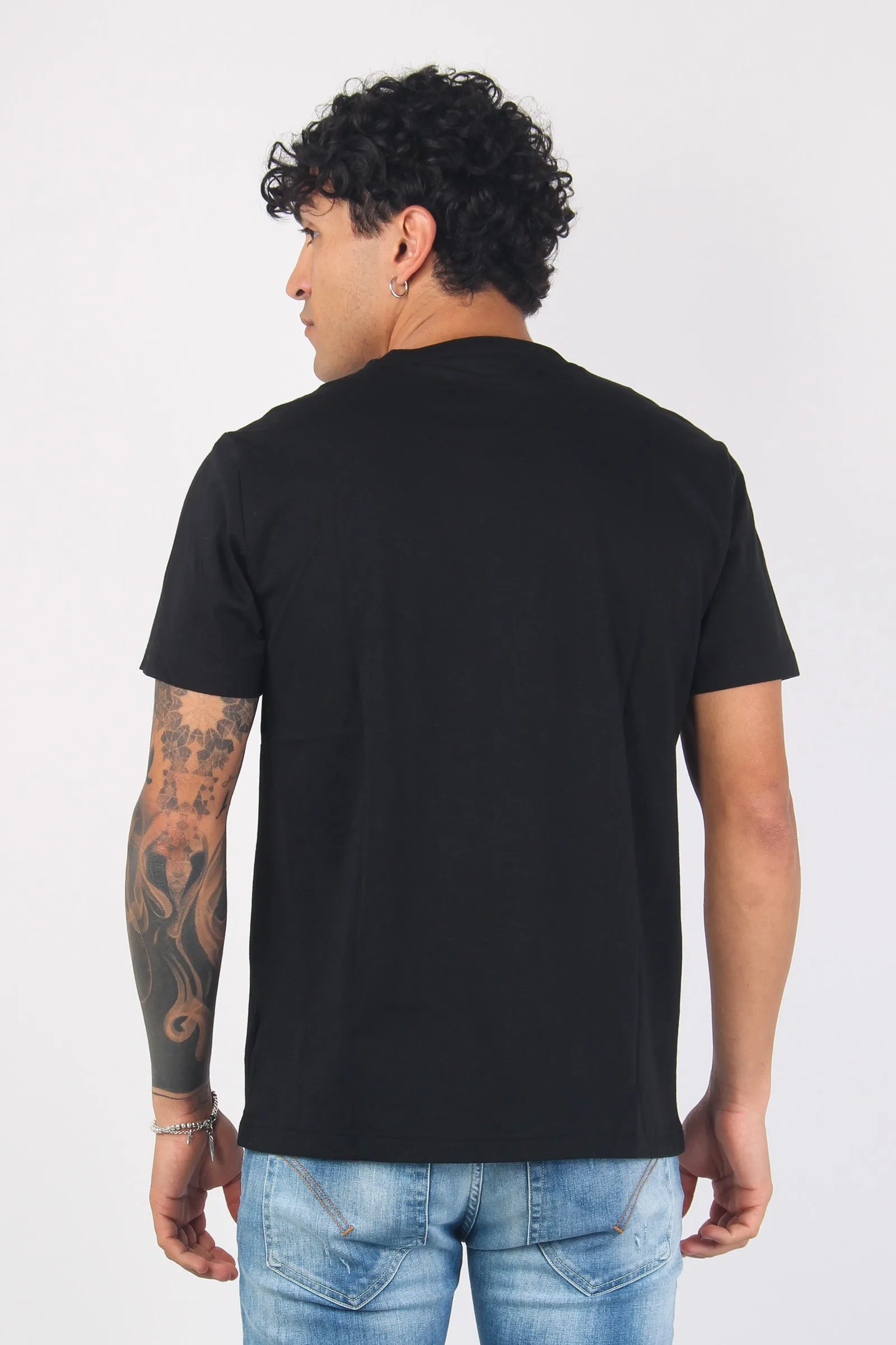 T-shirt Underwear Scritta Black