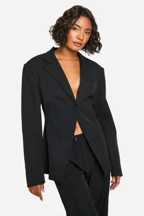 Tall Contour Shaped Waist Tailored Blazer