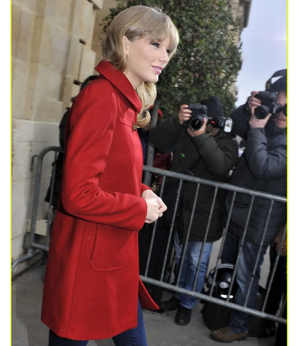 Taylor Swift Mid Length Coat