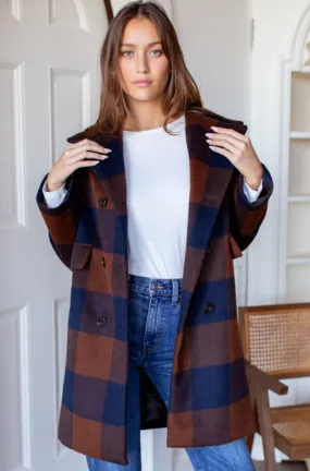 Thomas Wool Coat - Plaid