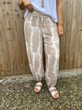 Tie Dye Hareem Trousers