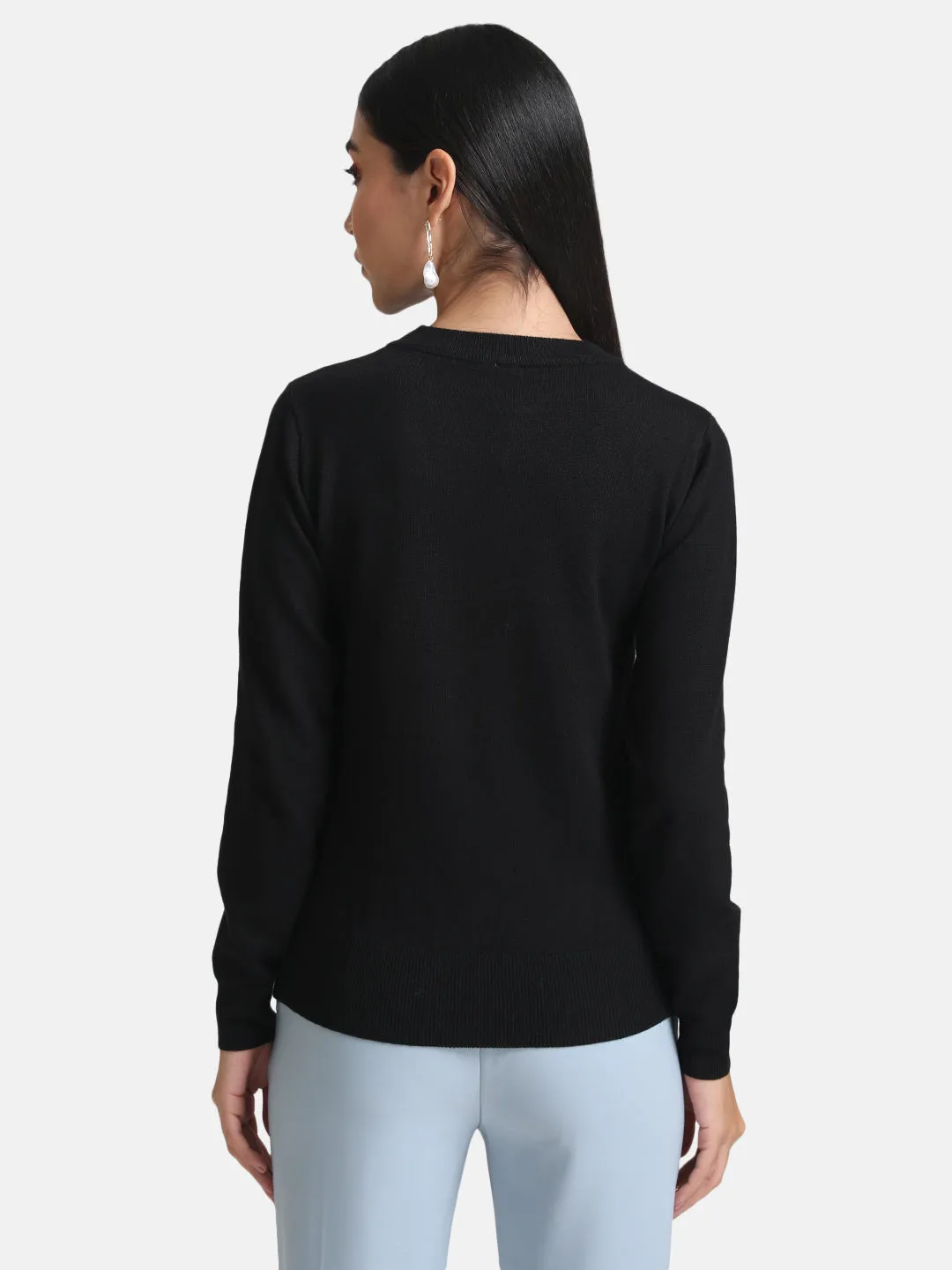 Tonal Embellished Pullover