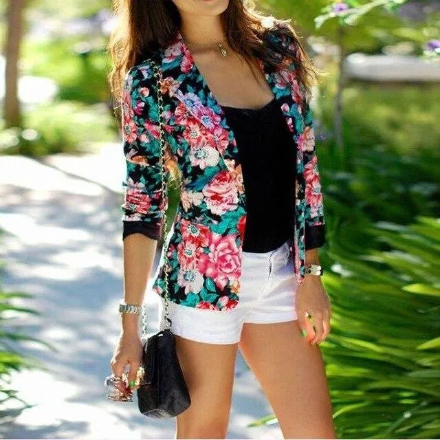 Toni Floral Blazer For Women