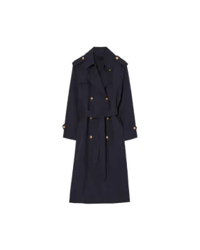 Toussaint Trench Coat - Dark Navy