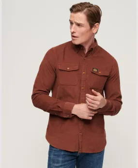 Trailsman Relaxed Fit Corduroy Shirt | Potting Soil Brown