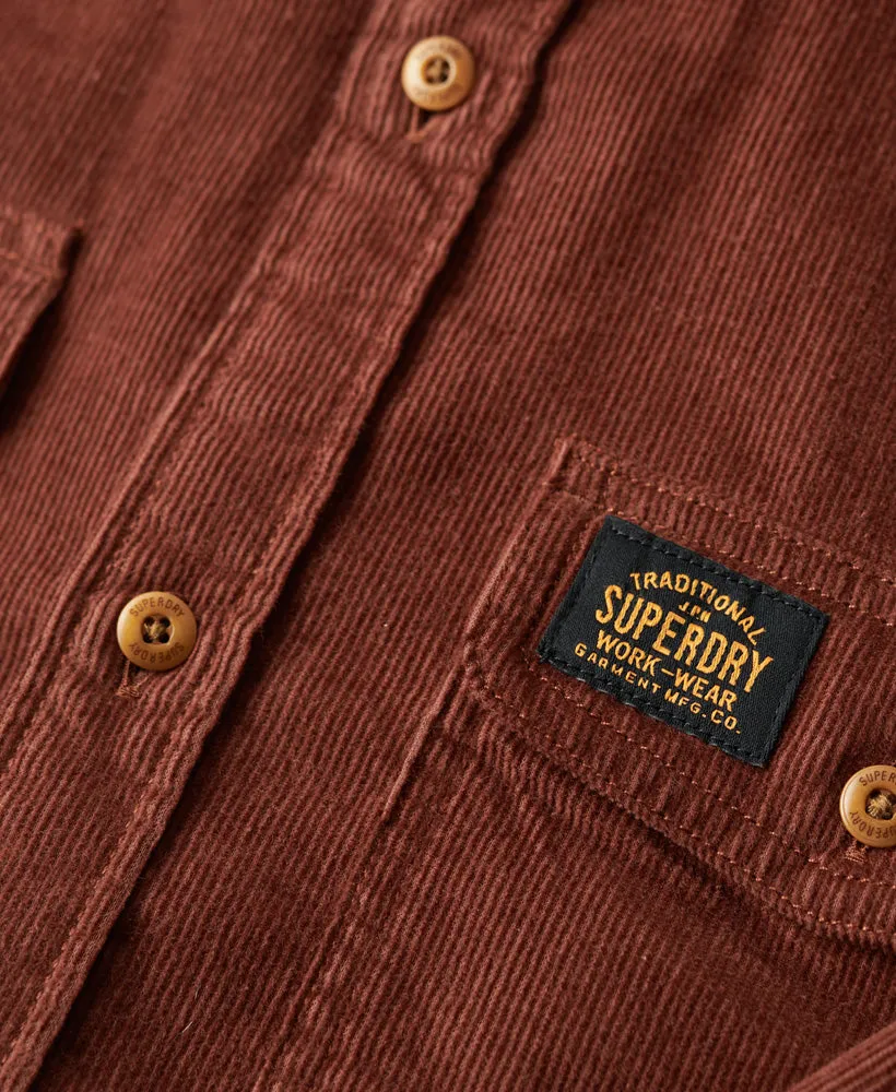 Trailsman Relaxed Fit Corduroy Shirt | Potting Soil Brown