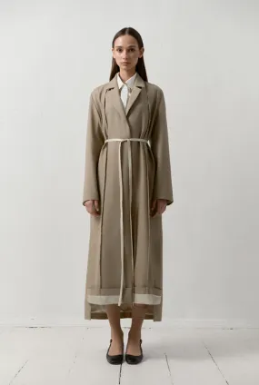 TRENCH COAT - khaki