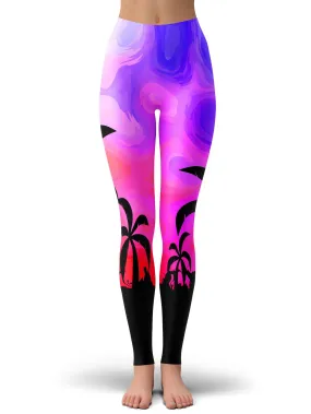 Tropical Twilight Leggings