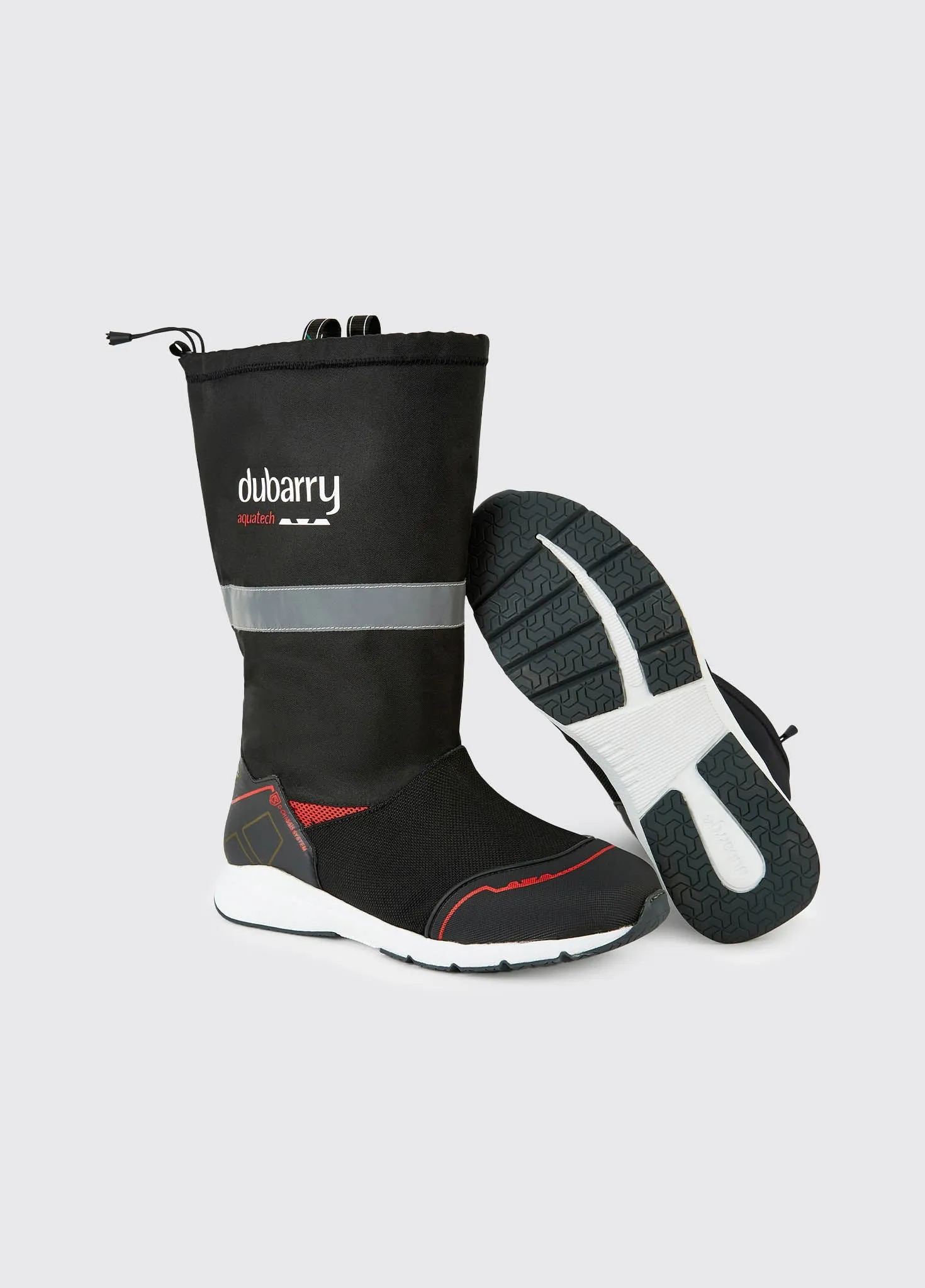 Valletta Ladies Sailing Boot - Black