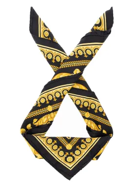 Versace Baroque Pattern Scarf