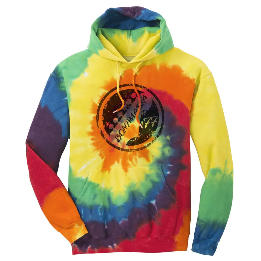 Vintage Headstock Tie Dye Pullover Hoodie (Unisex)