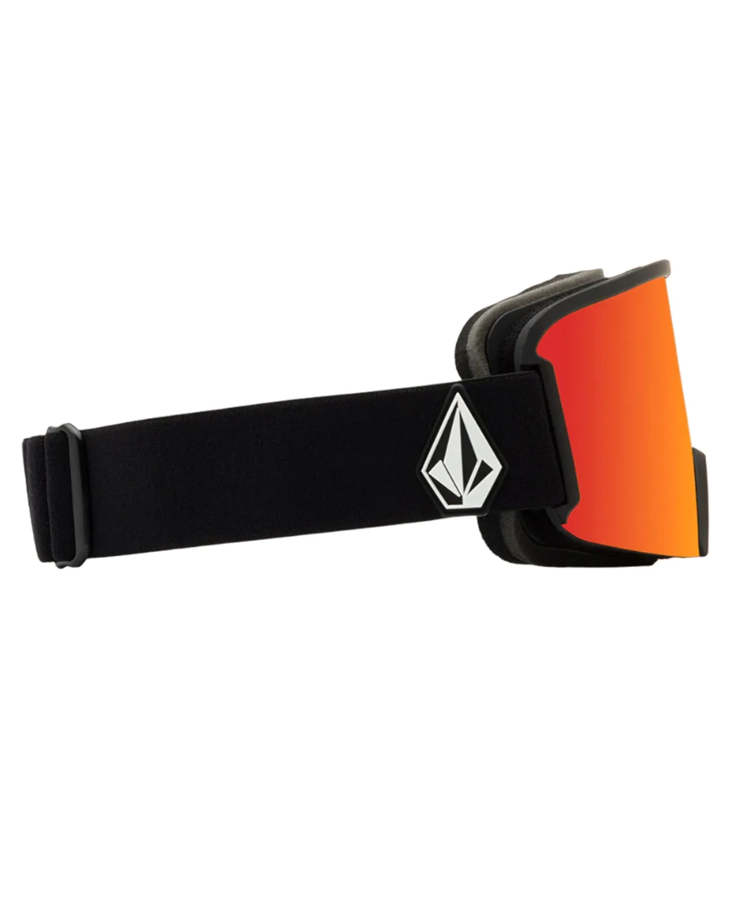 Volcom Garden Matte Black Goggles - Red Chrome