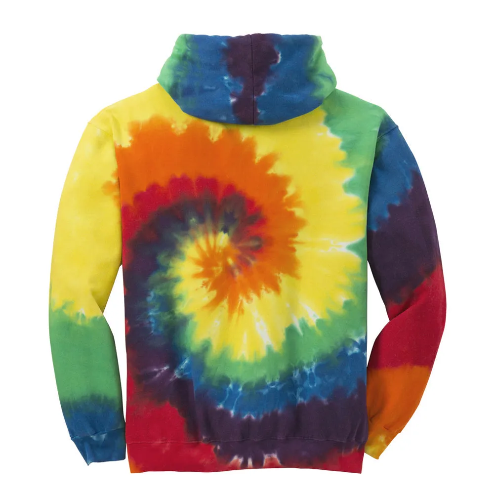 Welcome to Bluesville Tie Dye Pullover Hoodie (Unisex)