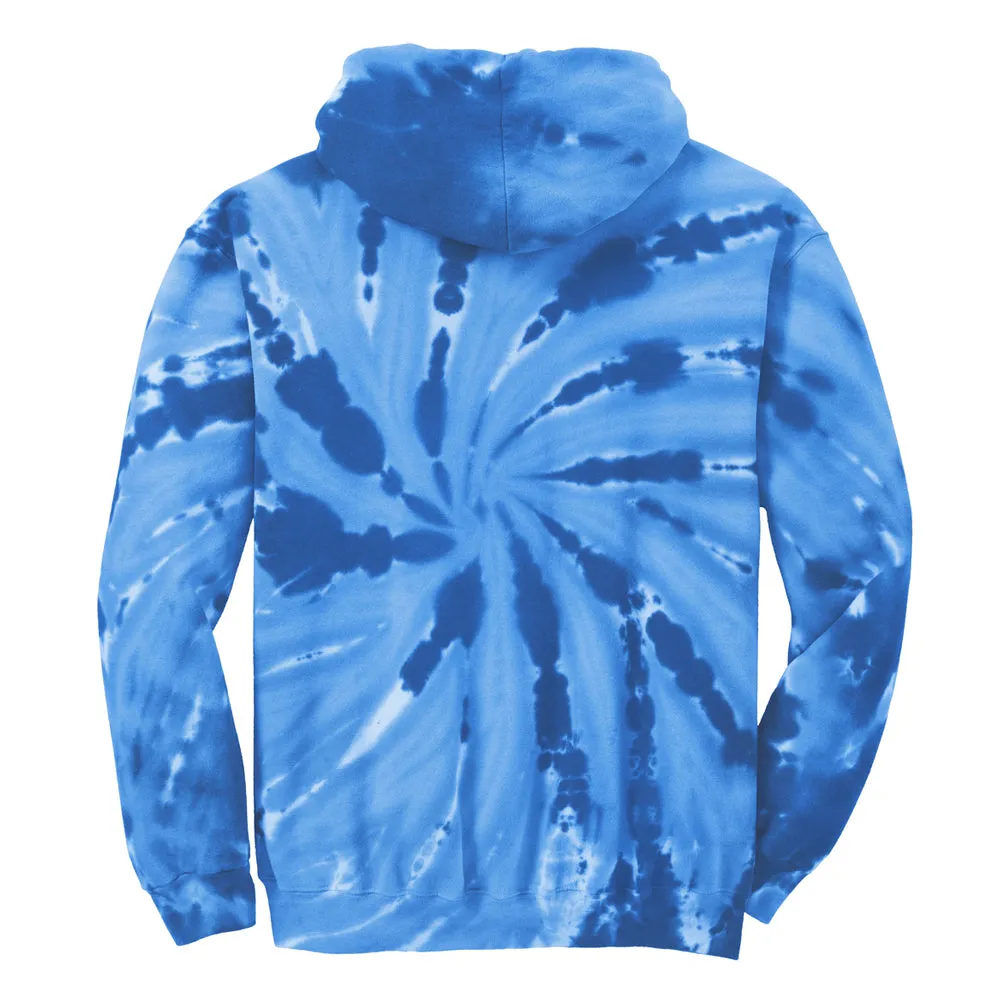 Welcome to Bluesville Tie Dye Pullover Hoodie (Unisex)