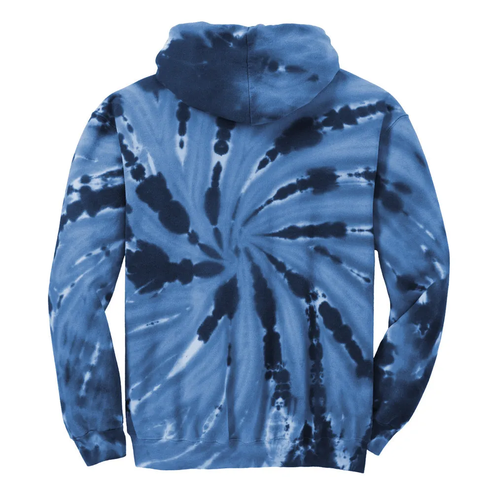 Welcome to Bluesville Tie Dye Pullover Hoodie (Unisex)