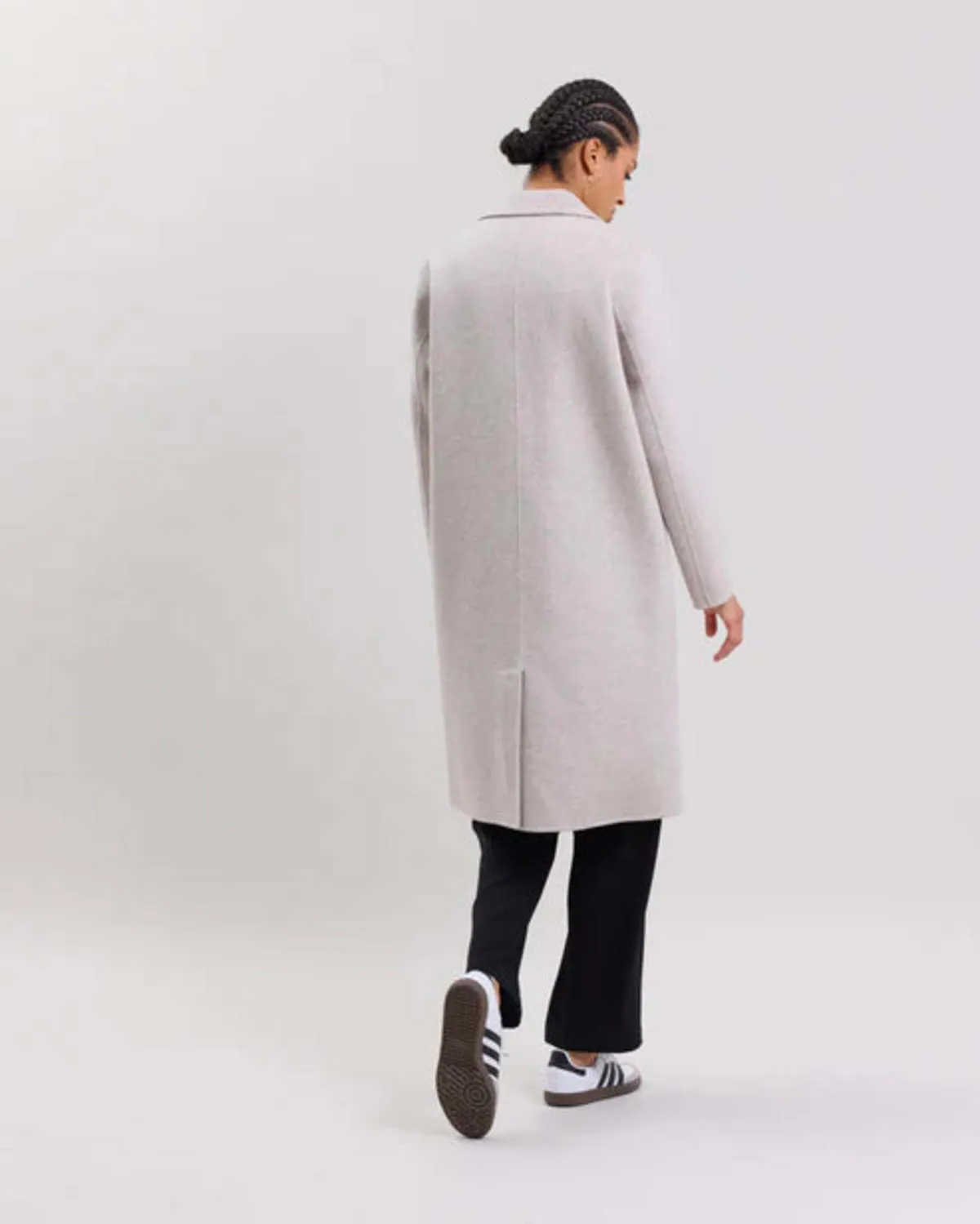 Woven Ville Coat - Natural