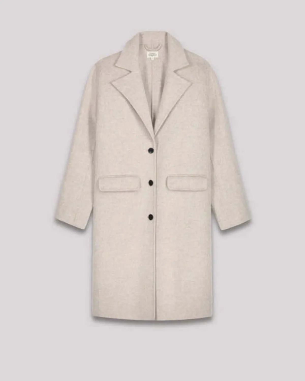 Woven Ville Coat - Natural