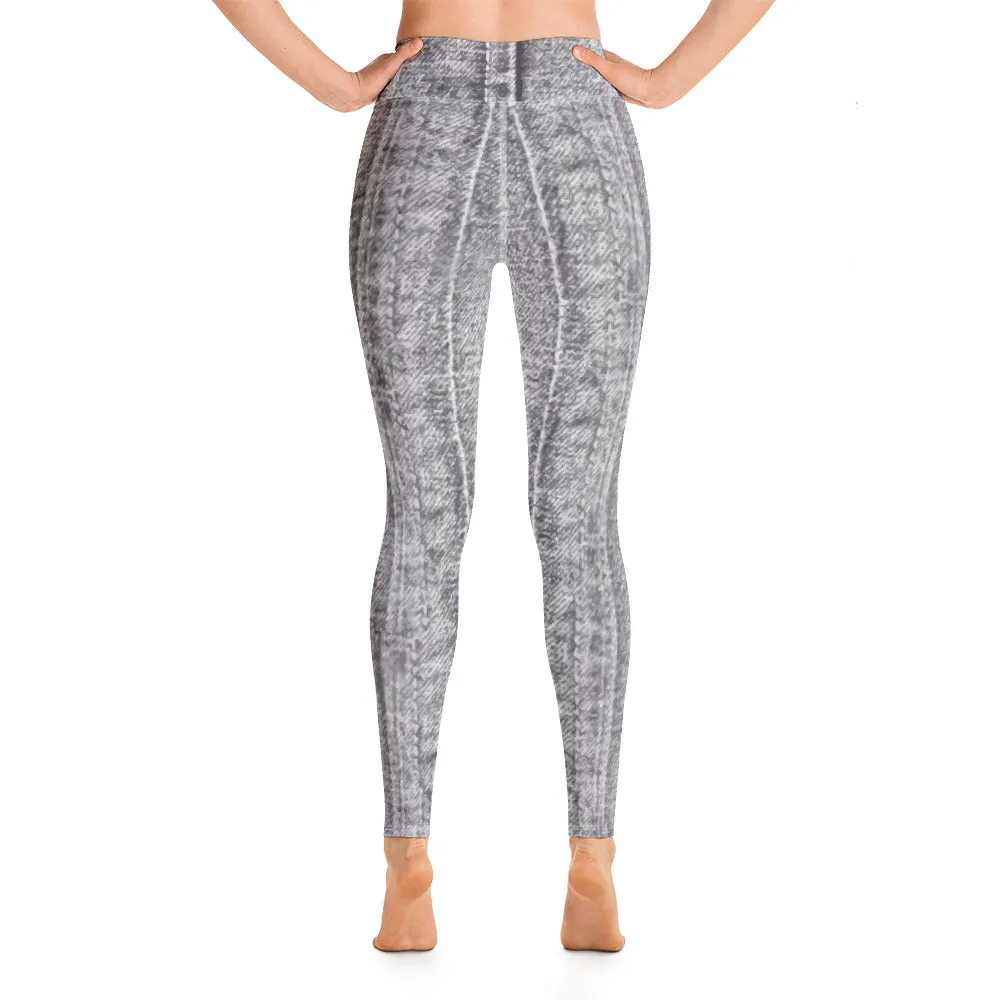 Yoga Leggings Denim Black