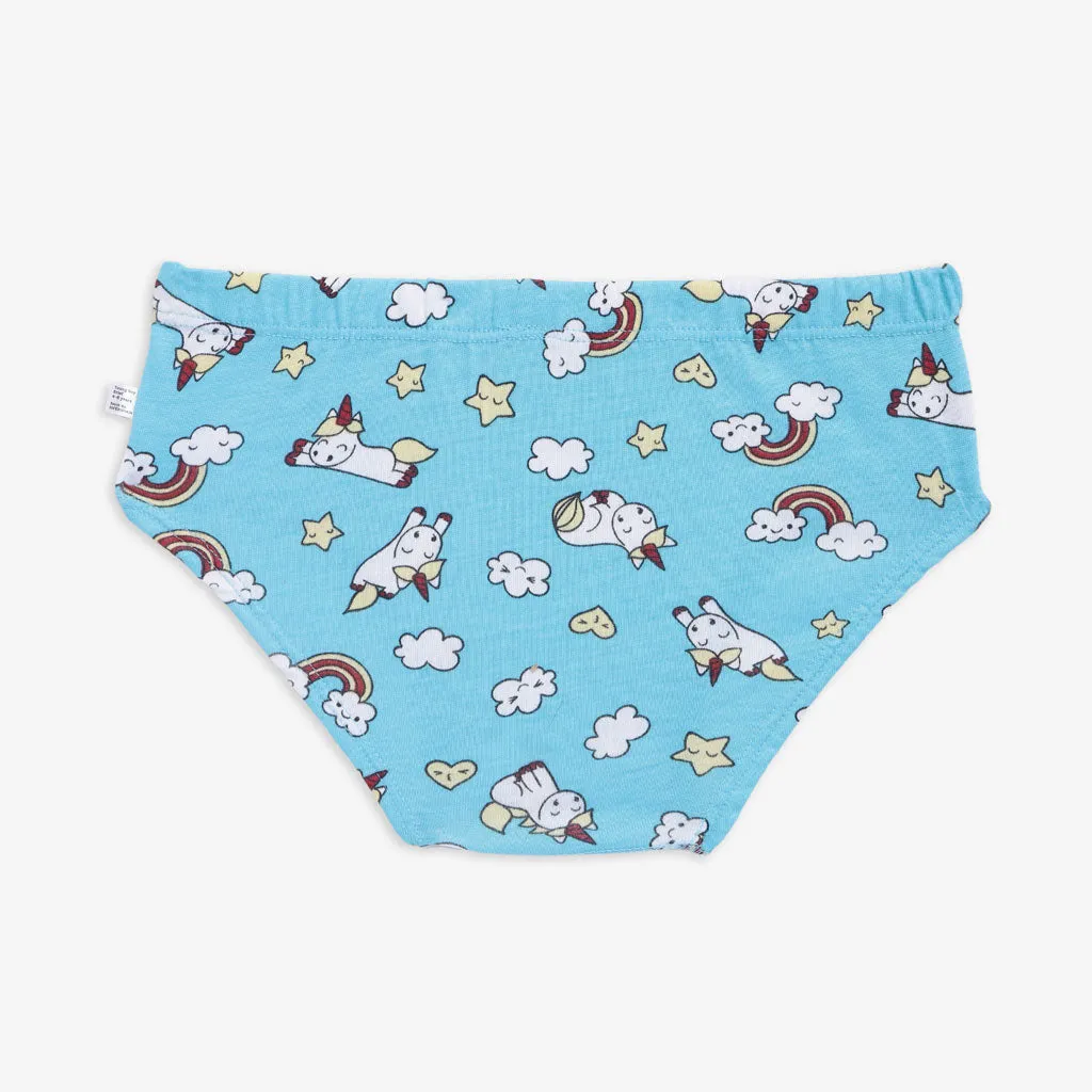 Young Boy Briefs -3 Pack (Unicorn Dreams)