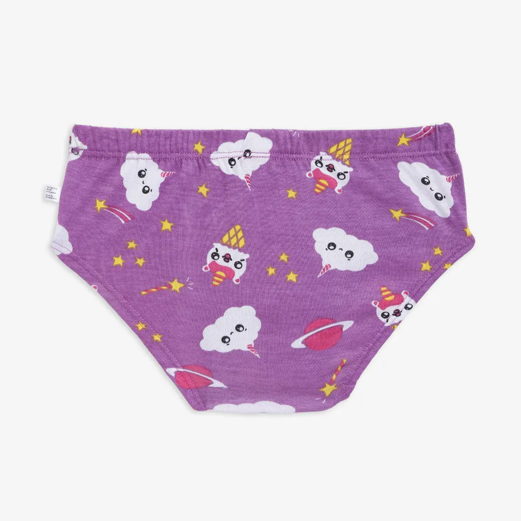 Young Boy Briefs -3 Pack (Unicorn Dreams)