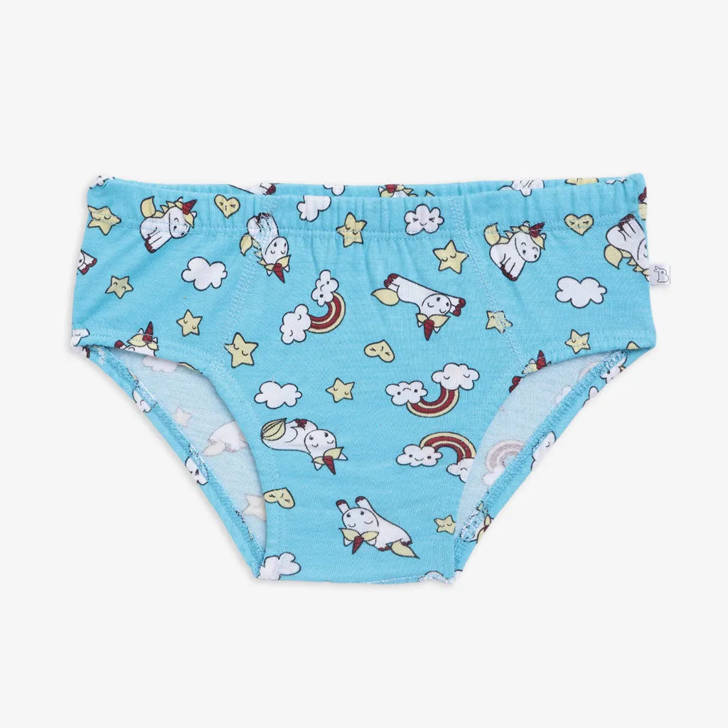 Young Boy Briefs -3 Pack (Unicorn Dreams)