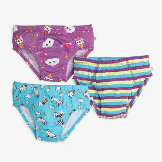 Young Boy Briefs -9 Pack (Paws Only - Finding Dino 2.0 - Unicorn Dreams)